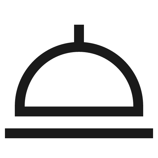 Dinner icon, solid style, from CoreUI Free