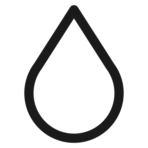 Drop icon, solid style, from CoreUI Free