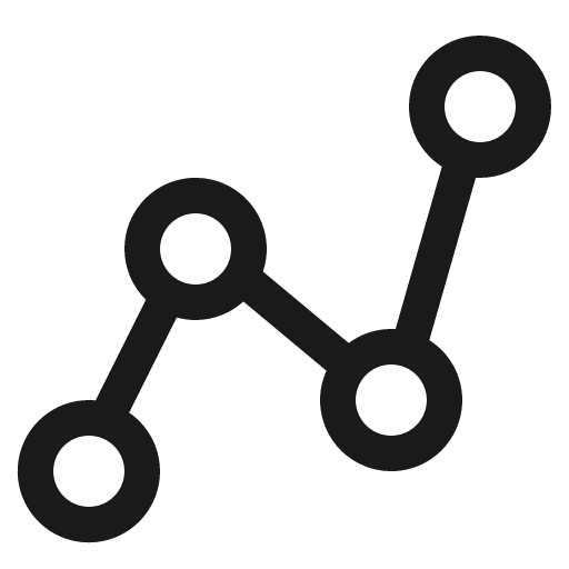 Graph icon, solid style, from CoreUI Free