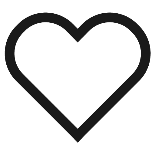Heart icon, solid style, from CoreUI Free