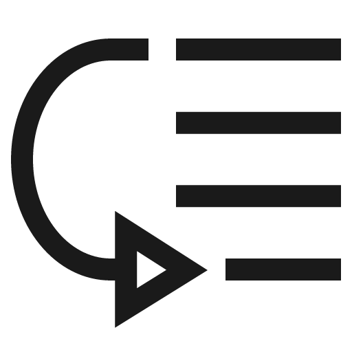 List low priority icon, solid style, from CoreUI Free