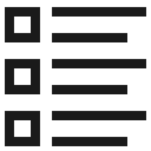 List rich icon, solid style, from CoreUI Free