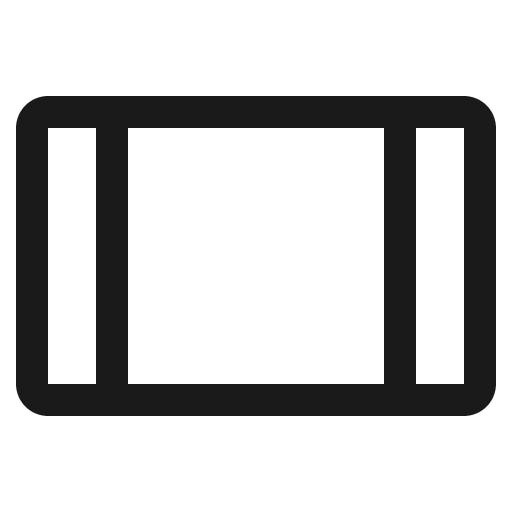 Mobile landscape icon, solid style, from CoreUI Free