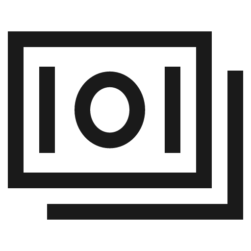 Money icon, solid style, from CoreUI Free