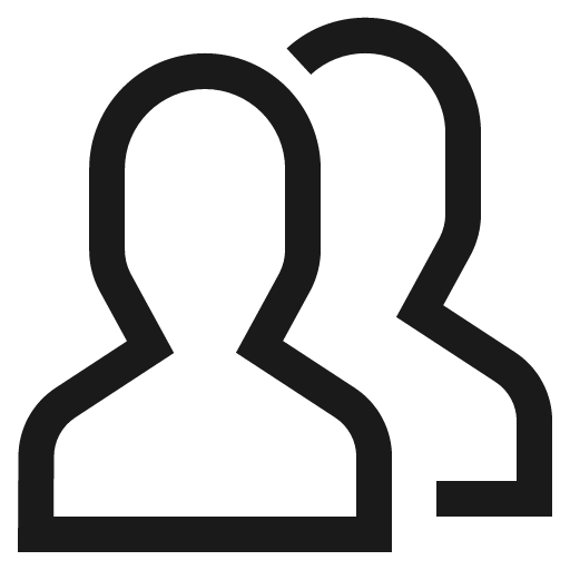 People icon, solid style, from CoreUI Free