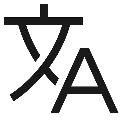 Translate icon, solid style, from CoreUI Free