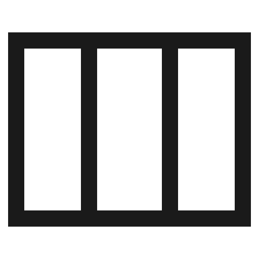 View column icon, solid style, from CoreUI Free