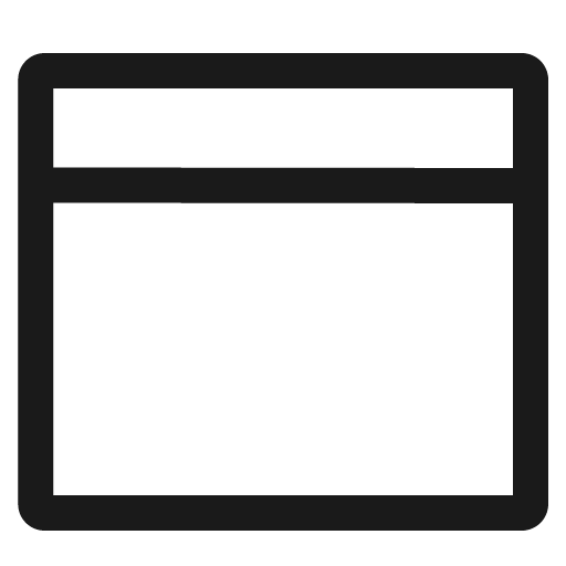 Window maximize icon, solid style, from CoreUI Free
