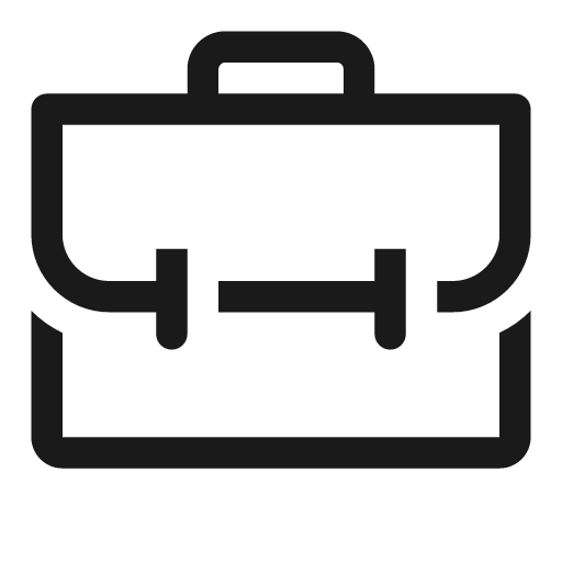 Briefcase line icon, outline style, from Clarity