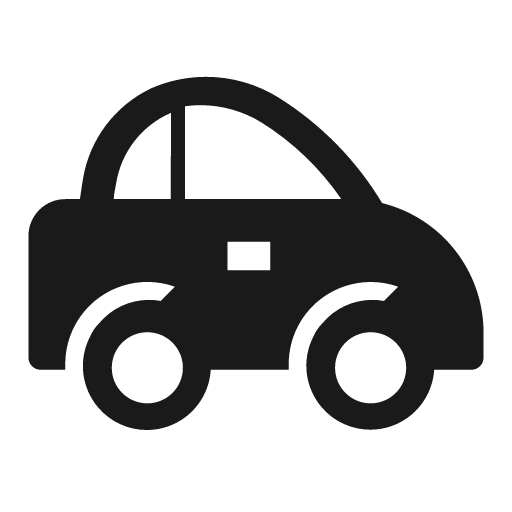 Car solid icon, filled style, from Clarity