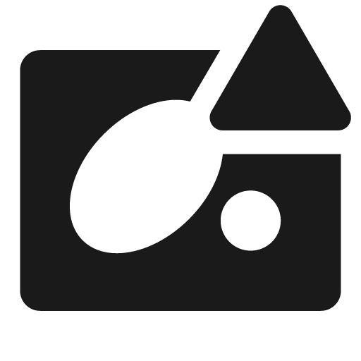 Cloud chart solid alerted icon, solid style, from Clarity