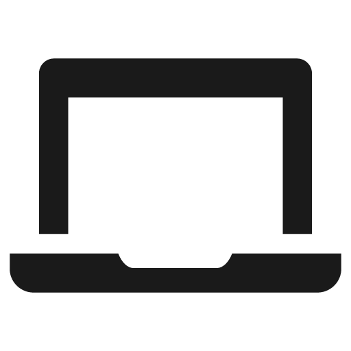 Computer solid icon, filled style, from Clarity