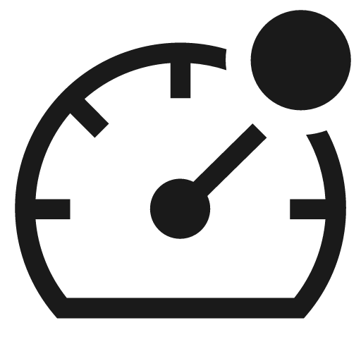 Dashboard outline badged icon, solid style, from Clarity