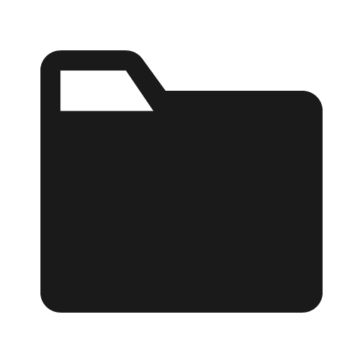 Directory solid icon, filled style, from Clarity