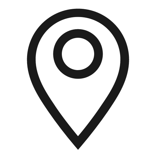 Map marker line icon, outline style, from Clarity