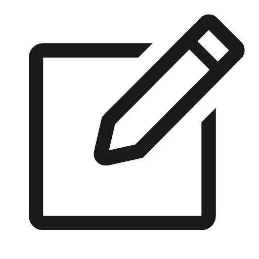 Note line icon, outline style, from Clarity