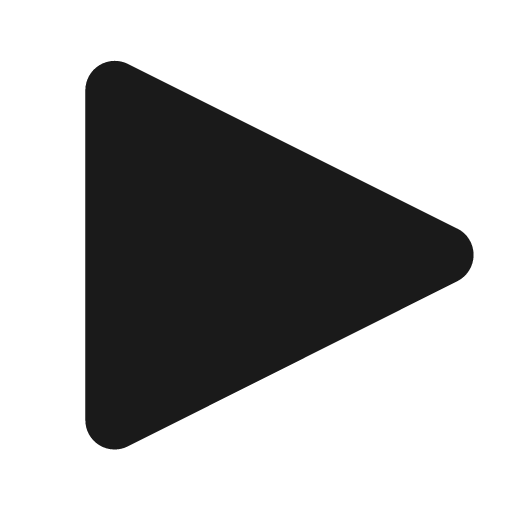 Play solid icon, filled style, from Clarity