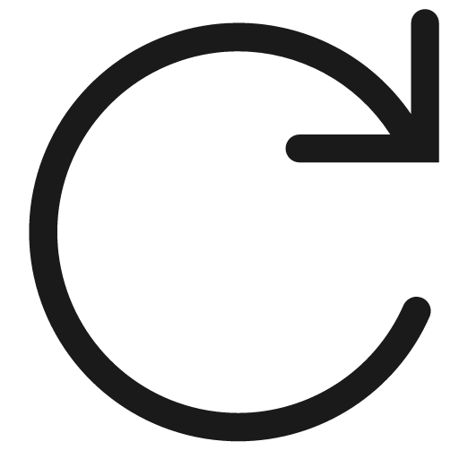 Refresh line icon, outline style, from Clarity