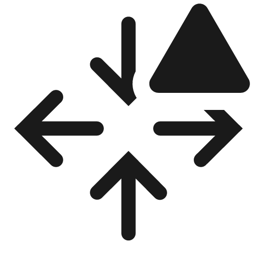 Router outline alerted icon, solid style, from Clarity