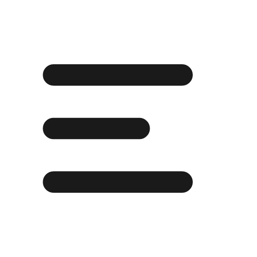 Align left icon, line style, from CodeX Icons