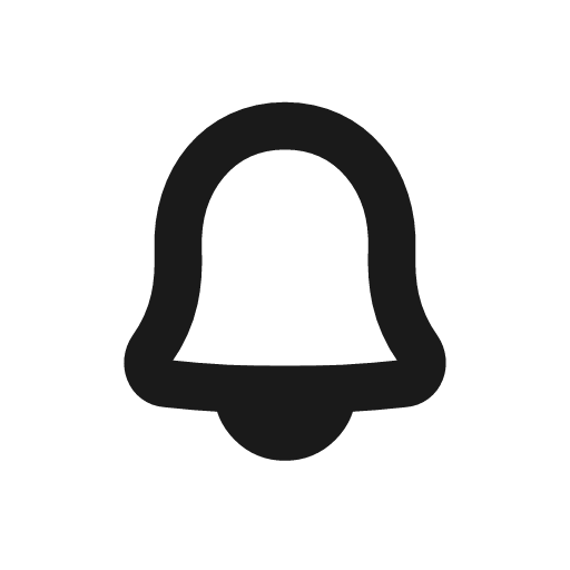 Bell icon, line style, from CodeX Icons