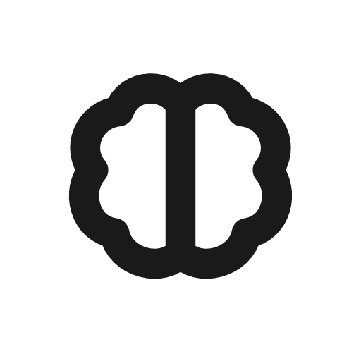 Brain icon, line style, from CodeX Icons