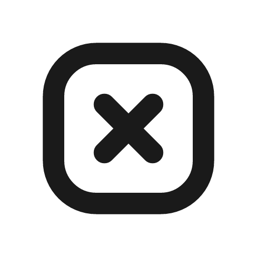 Error icon, line style, from CodeX Icons