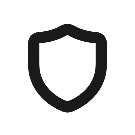 Shield icon, line style, from CodeX Icons