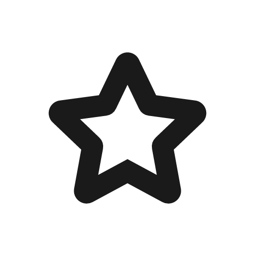 Star icon, line style, from CodeX Icons