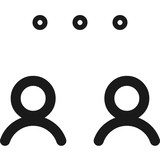 Social distancing 2 icon, line style, from Covid Icons