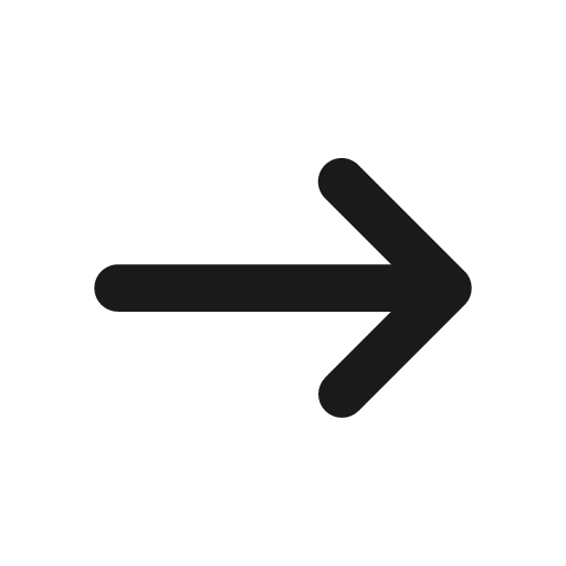 Arrow right outline icon, outline style, from Cuida Icons