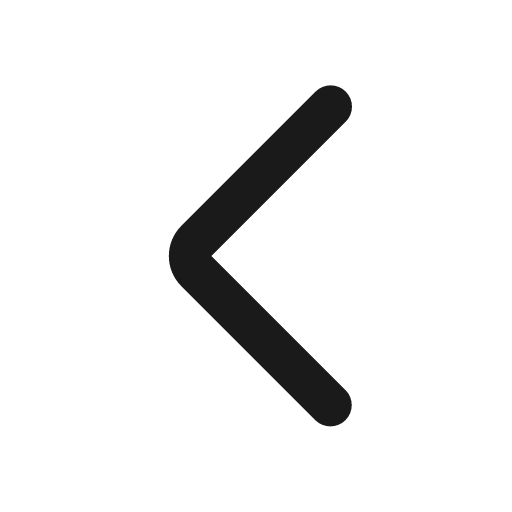 Caret left outline icon, outline style, from Cuida Icons