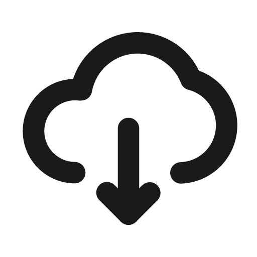 Download cloud outline icon, outline style, from Cuida Icons
