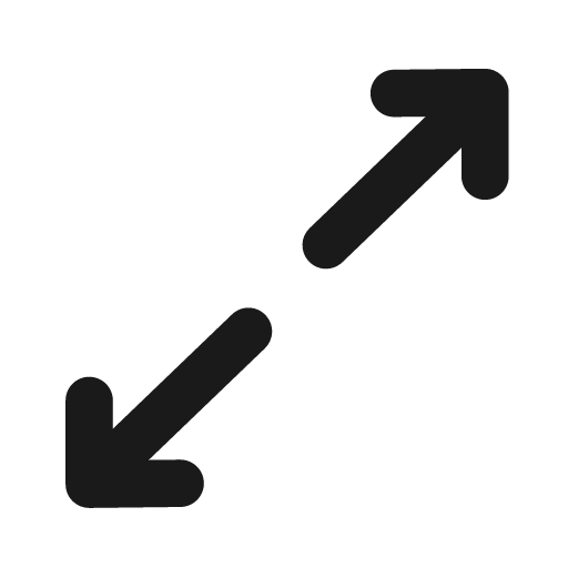Maximize outline icon, outline style, from Cuida Icons