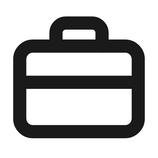 Briefcase icon, line style, from Drawico Icons