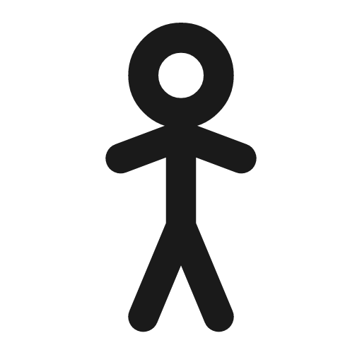 Child icon, line style, from Drawico Icons