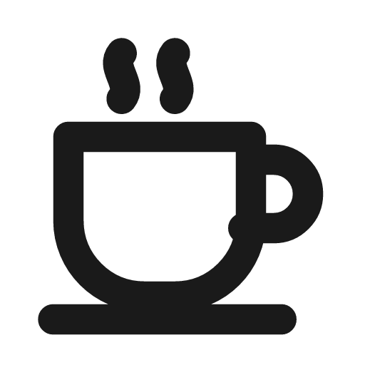 Coffee icon, line style, from Drawico Icons