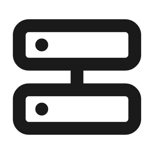 Dns icon, line style, from Drawico Icons