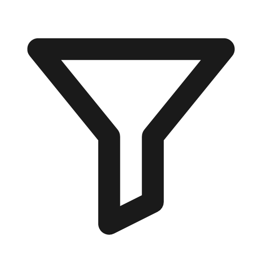 Funnel icon, line style, from Drawico Icons