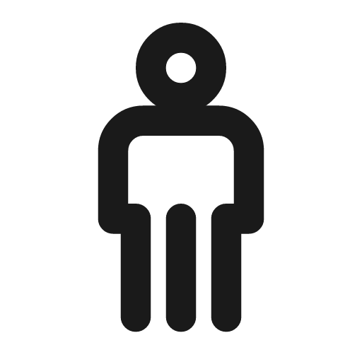 Man icon, line style, from Drawico Icons