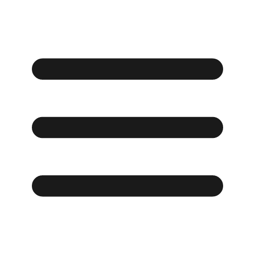 Menu icon, line style, from Drawico Icons