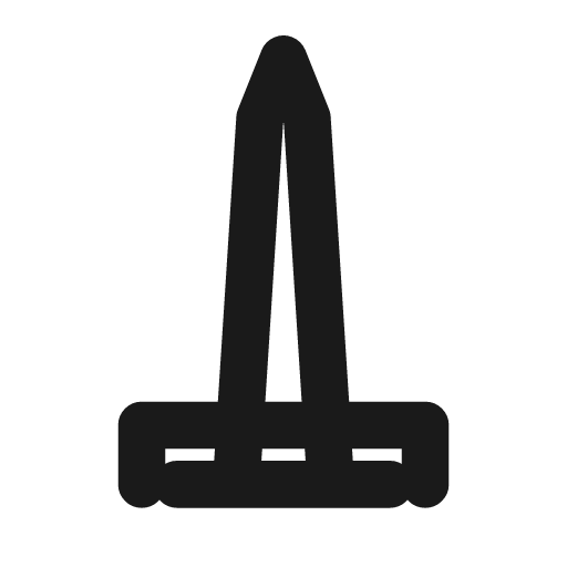 Monument icon, line style, from Drawico Icons