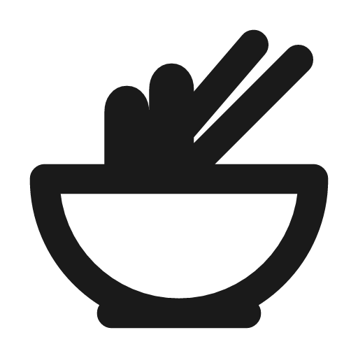 Noodles icon, line style, from Drawico Icons