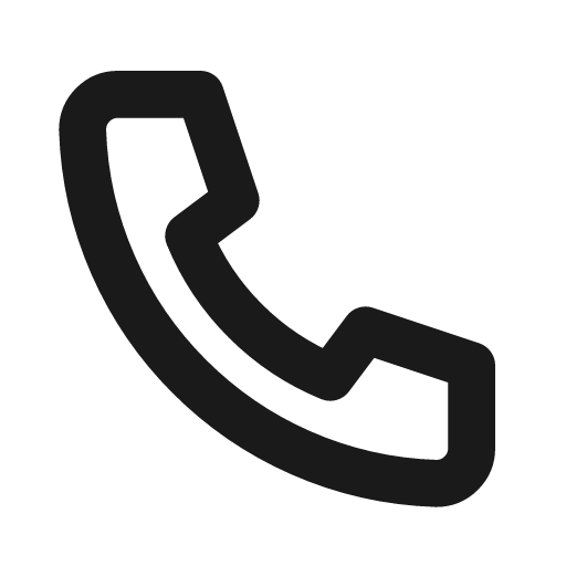 Phone icon, line style, from Drawico Icons