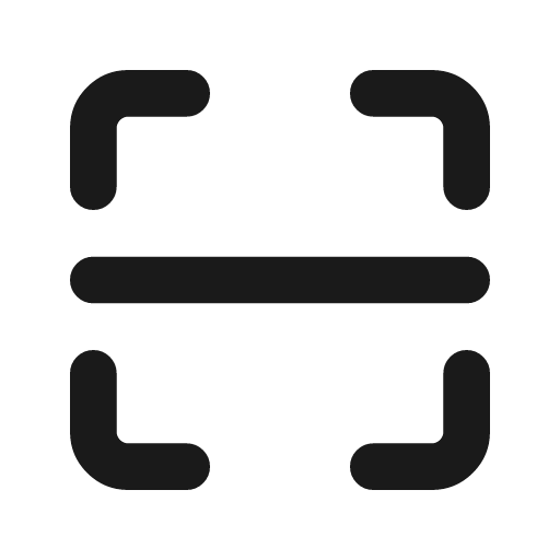 Scan icon, line style, from Drawico Icons