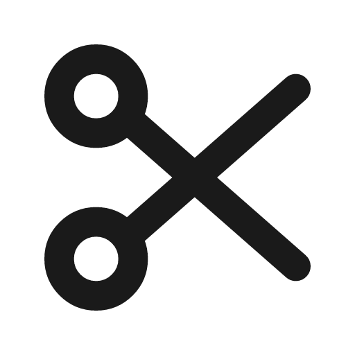 Scissors icon, line style, from Drawico Icons