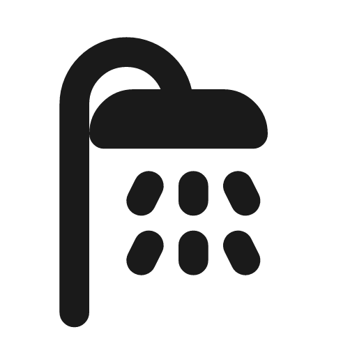 Shower icon, line style, from Drawico Icons
