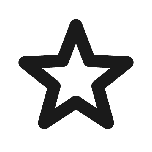 Star icon, line style, from Drawico Icons