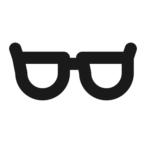 Sunglasses icon, line style, from Drawico Icons