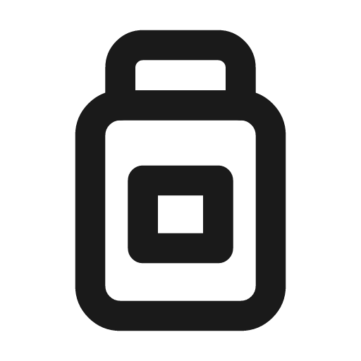 Vitamins icon, line style, from Drawico Icons